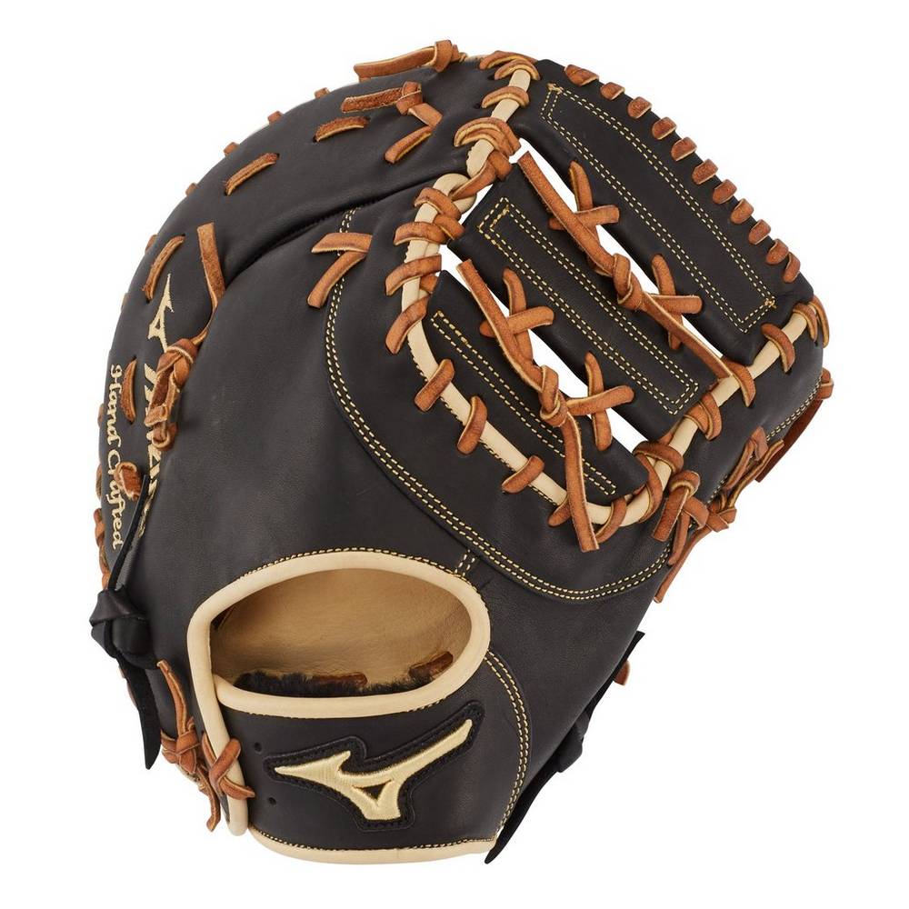 Catchers Mitt Mizuno Baseball Pro Select First Base 12.5" - Homem - Pretas - FEUZS9342